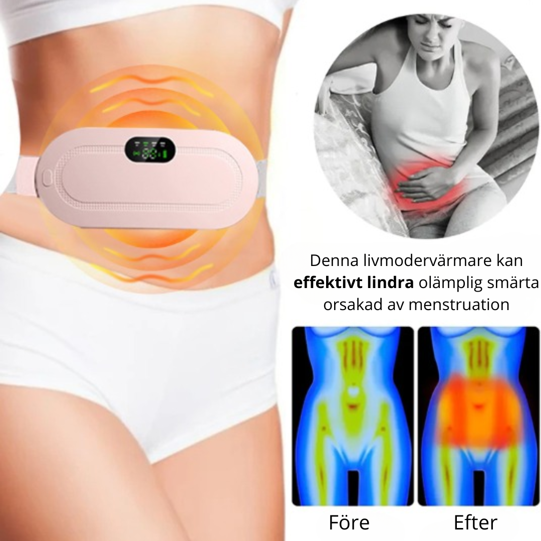 Värmebälte för Menstruationssmärtlindring