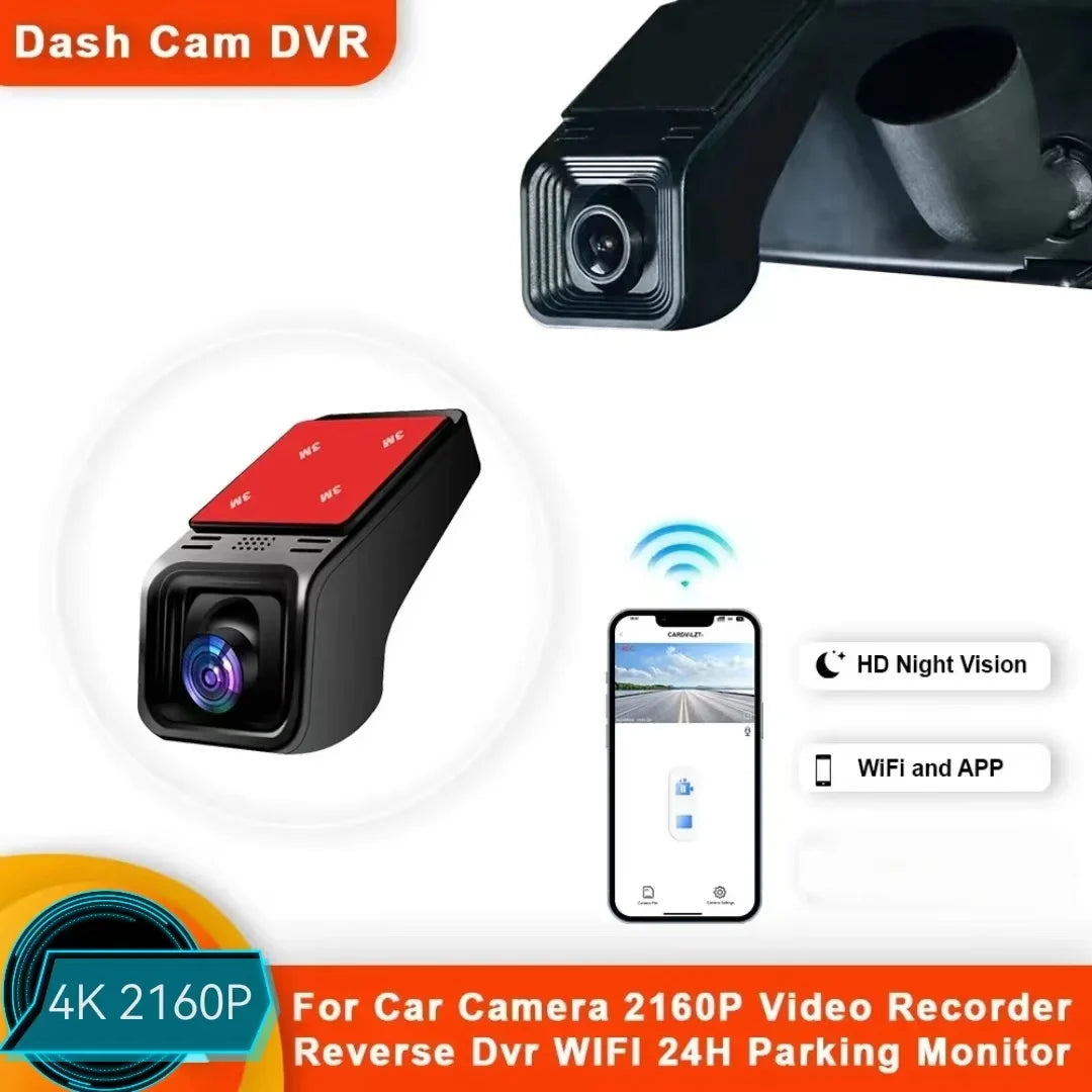 WiFi Smart Dash Cam för Bilen